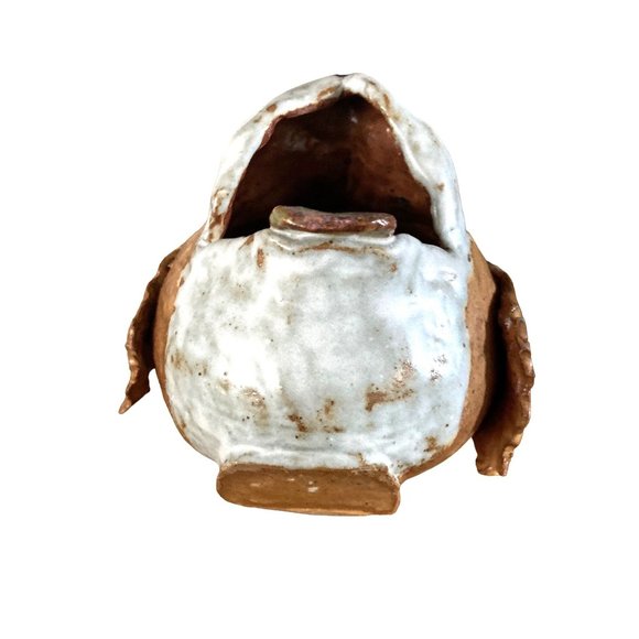 Collectible OOAK Artist-Made DOG POTTERY WALL DECOR Perfect Cond. EUC - Picture 8 of 11